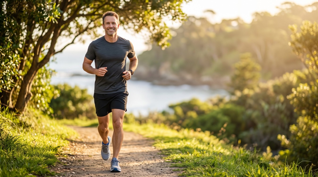 Athletic man rowing with sustained endurance at dusk, stamina and energy